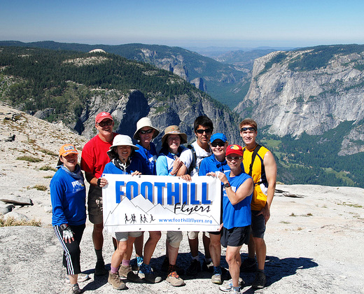 Group atop Half Dome